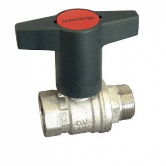 Кран шаровый Optibal Ду 20, Н-В, удл. ручка, с разъемным соединением